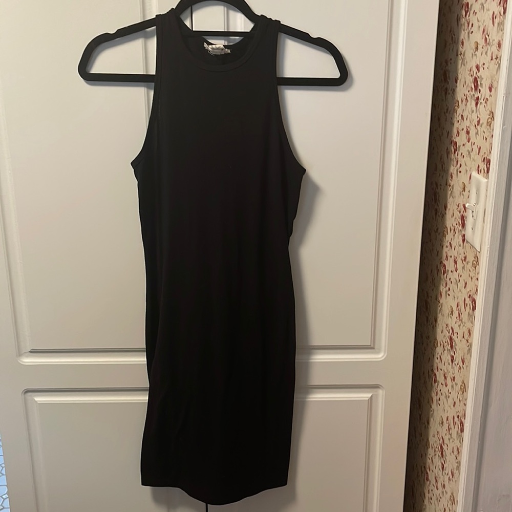 Forever 21 black sleeveless dress with stretch size Medium